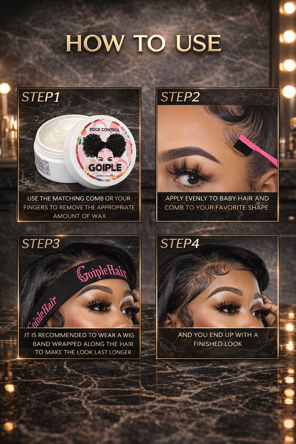 The Sleek Edge Kit – 4pc Set
