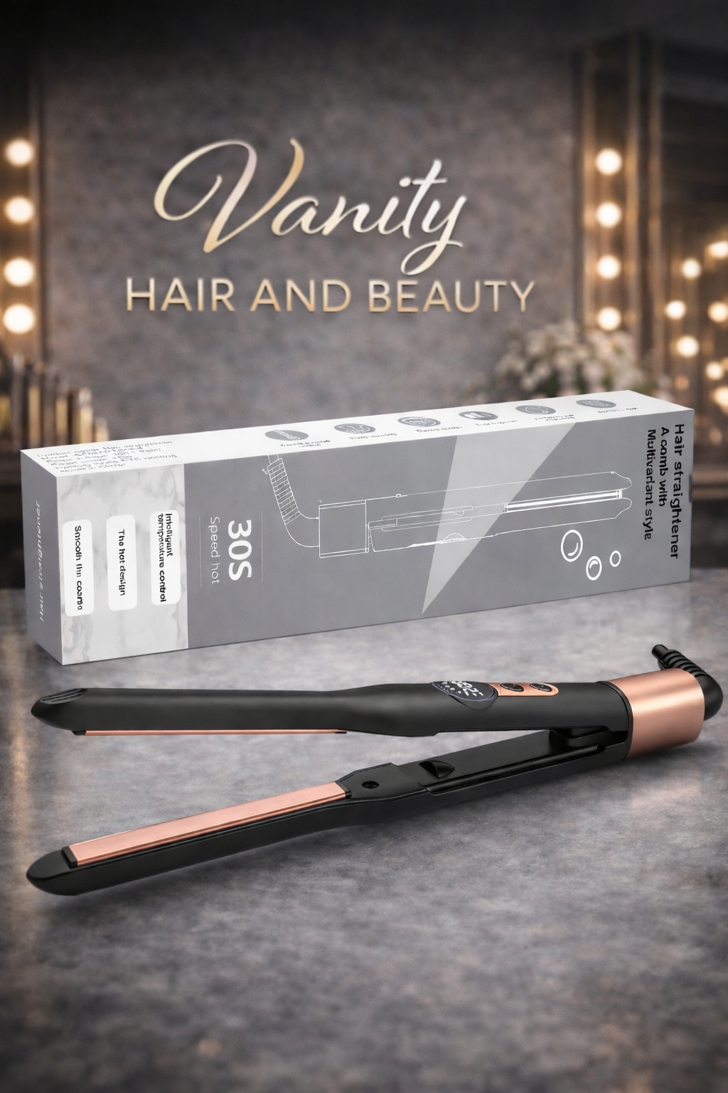 Mini Edge Styler – 2-in-1 Flat Iron