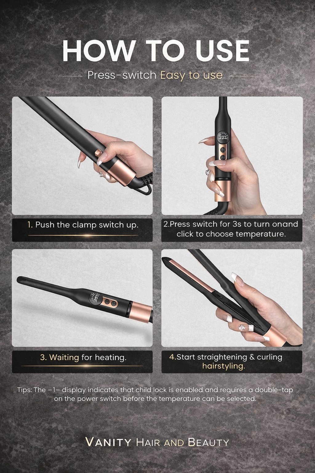 Mini Edge Styler – 2-in-1 Flat Iron