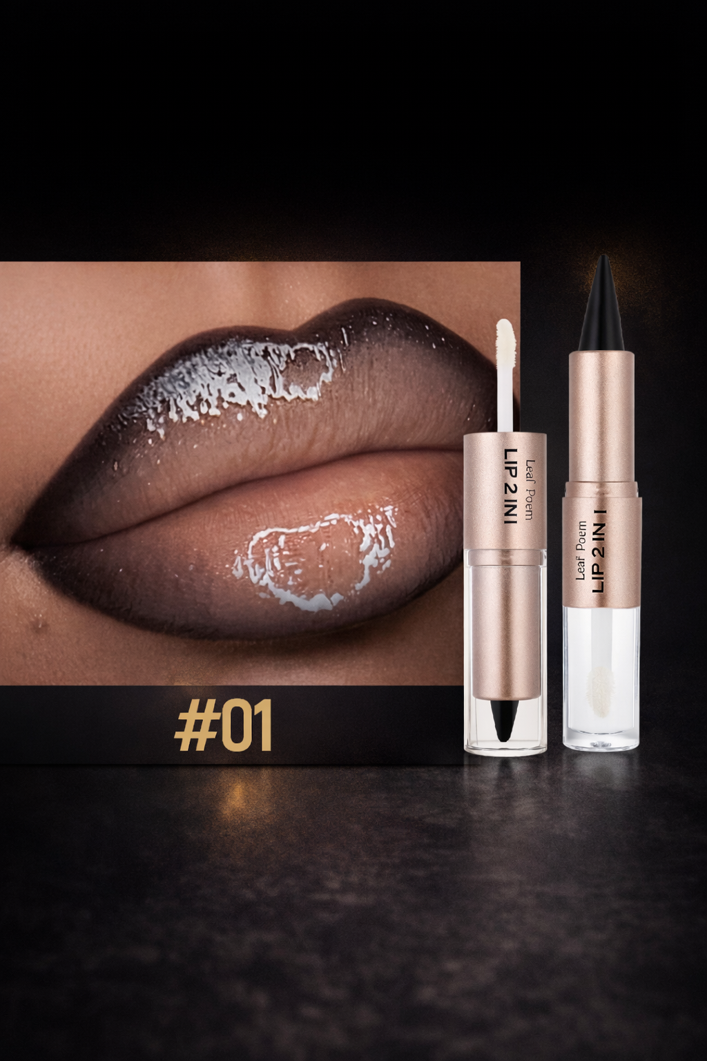 2-in-1 Lip Liner Gloss