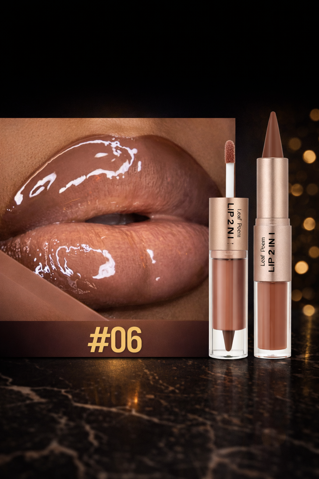2-in-1 Lip Liner Gloss