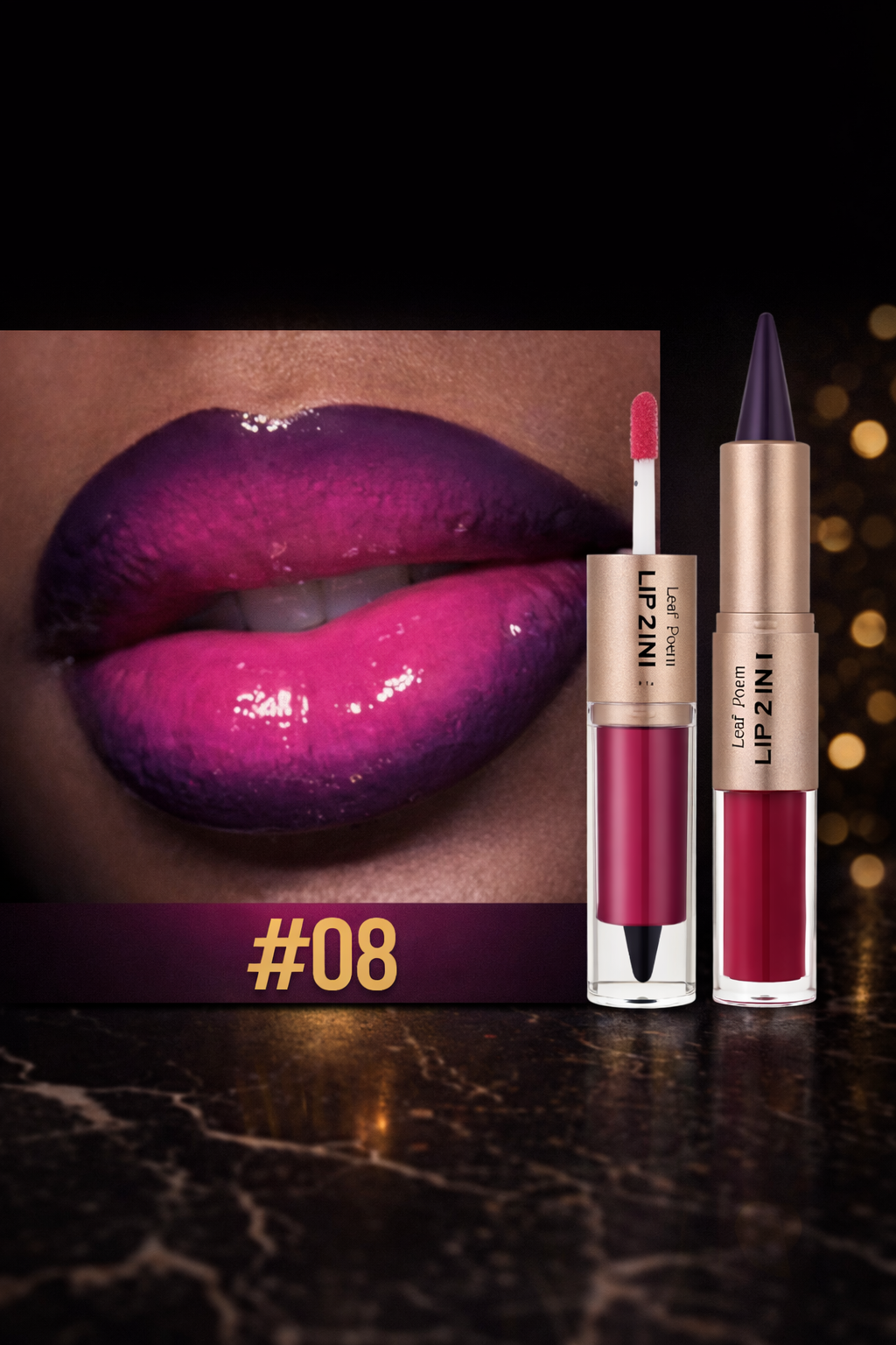 2-in-1 Lip Liner Gloss
