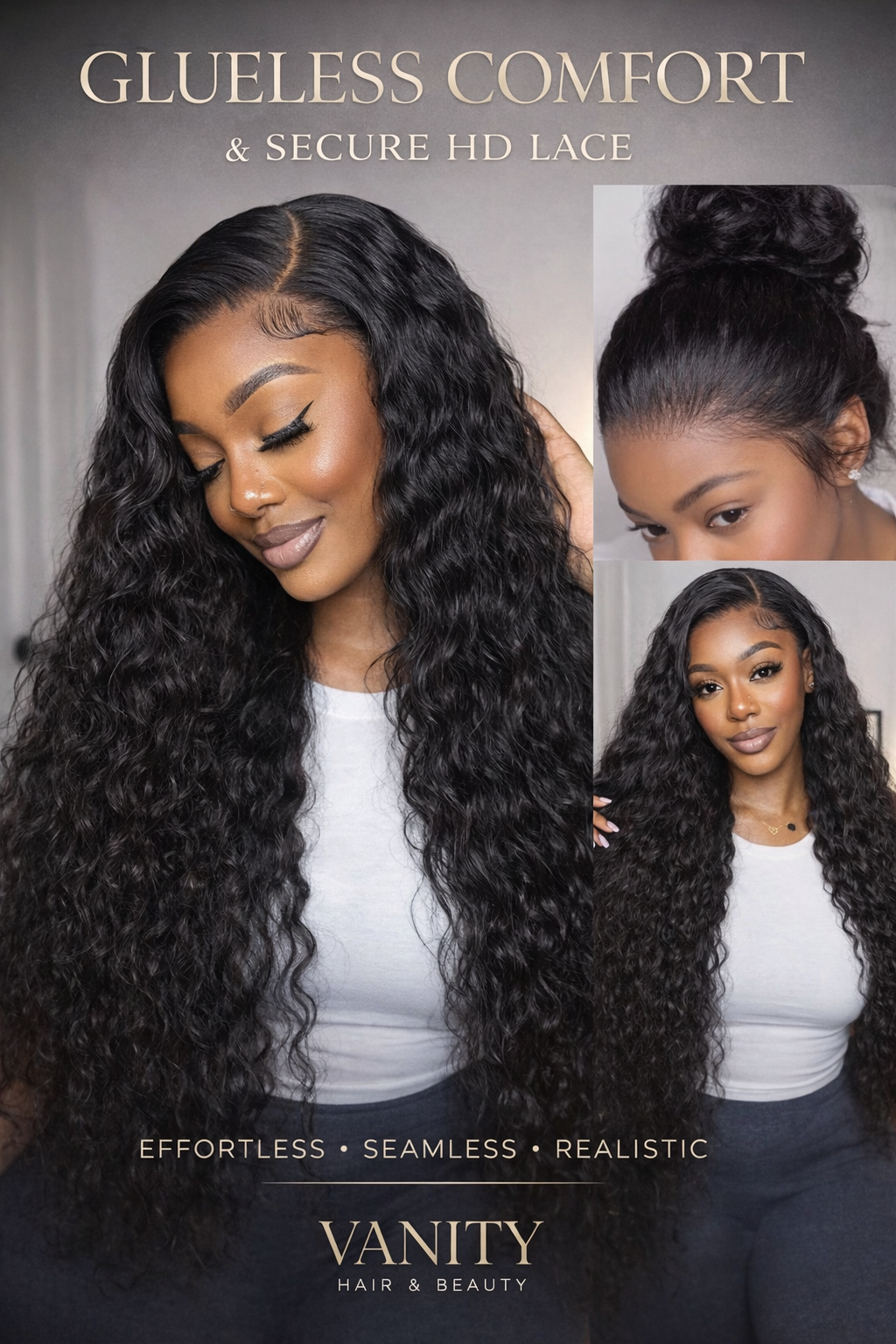 The Melt Effect Water Wave Wig