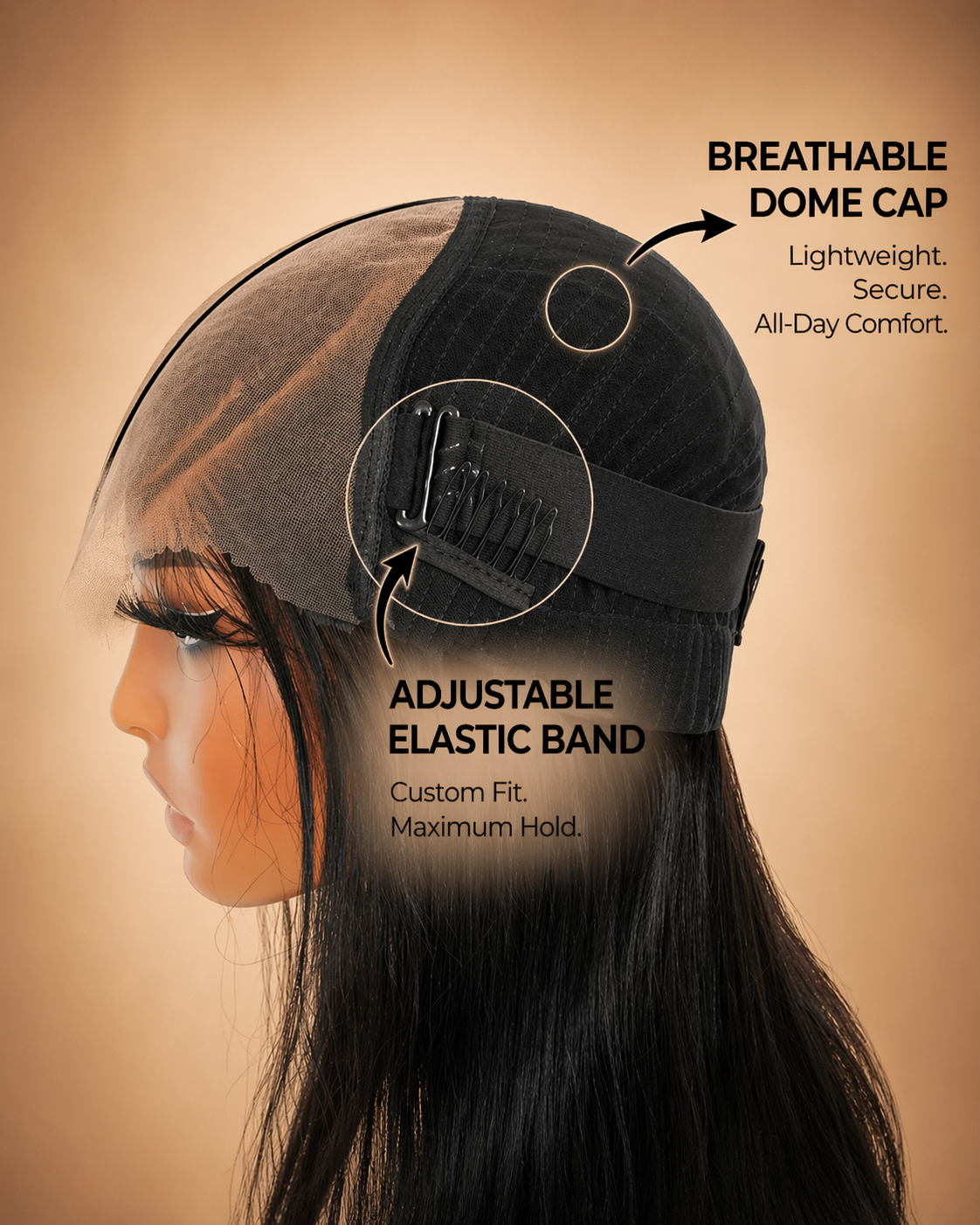 Pre-Braided Deep Wave HD Lace Wig – Pre-Plucked & Ready to Wear(13x4)