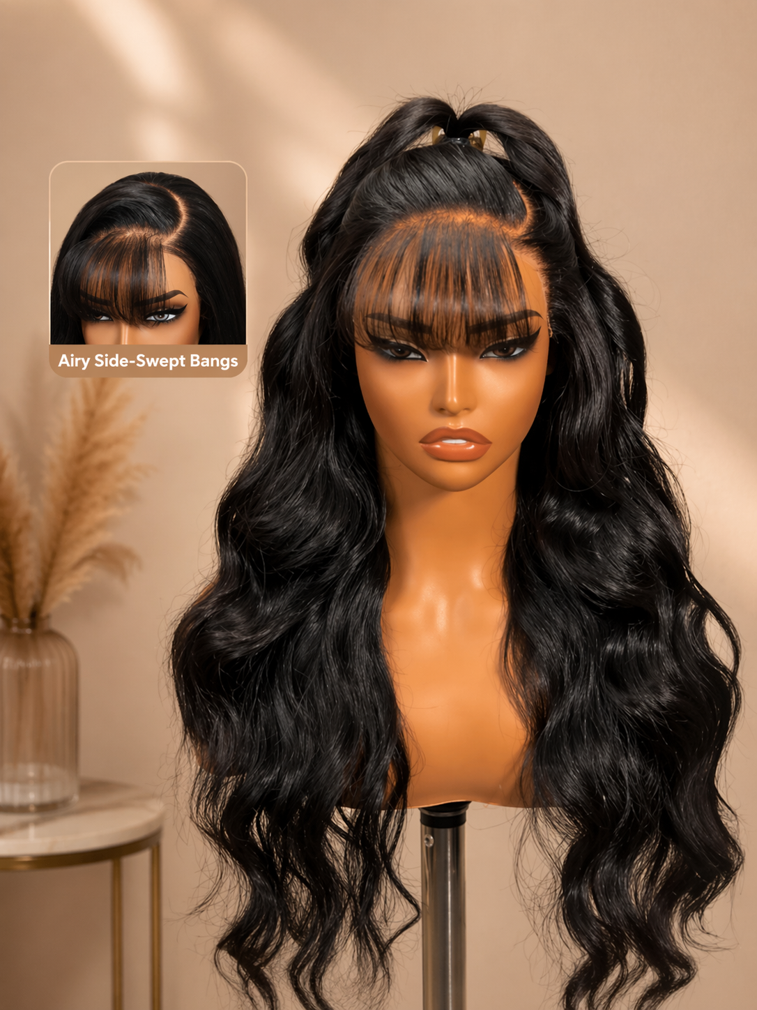 Airy Bang 13x4 Body Wave (Ready-to-Wear Premium)