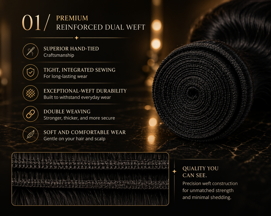 Raw Loose Wave Bundles