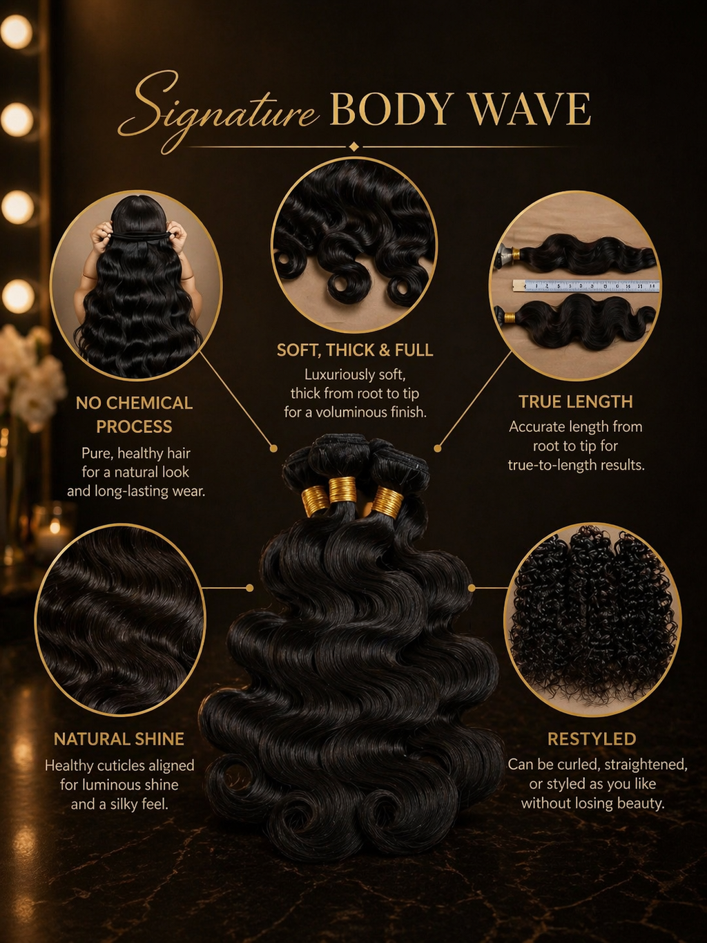 Signature Body Wave Bundles
