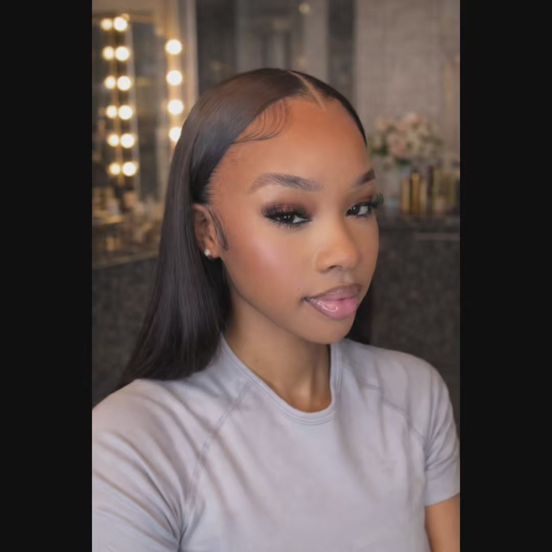 Malaysian Silk Straight – HD Lace Wig